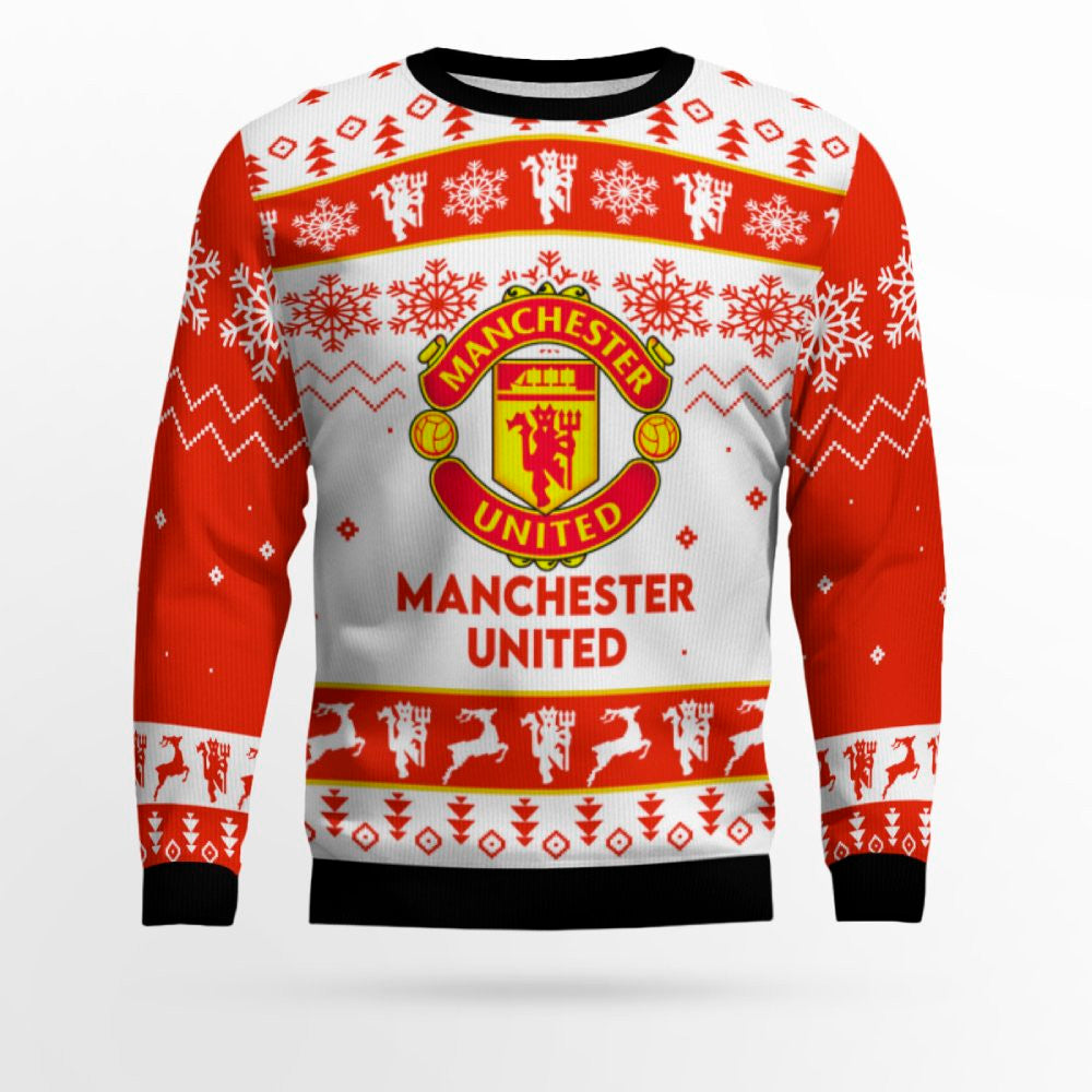 Manchester United Football Club Christmas Sweater 2025 – Moonbestprint