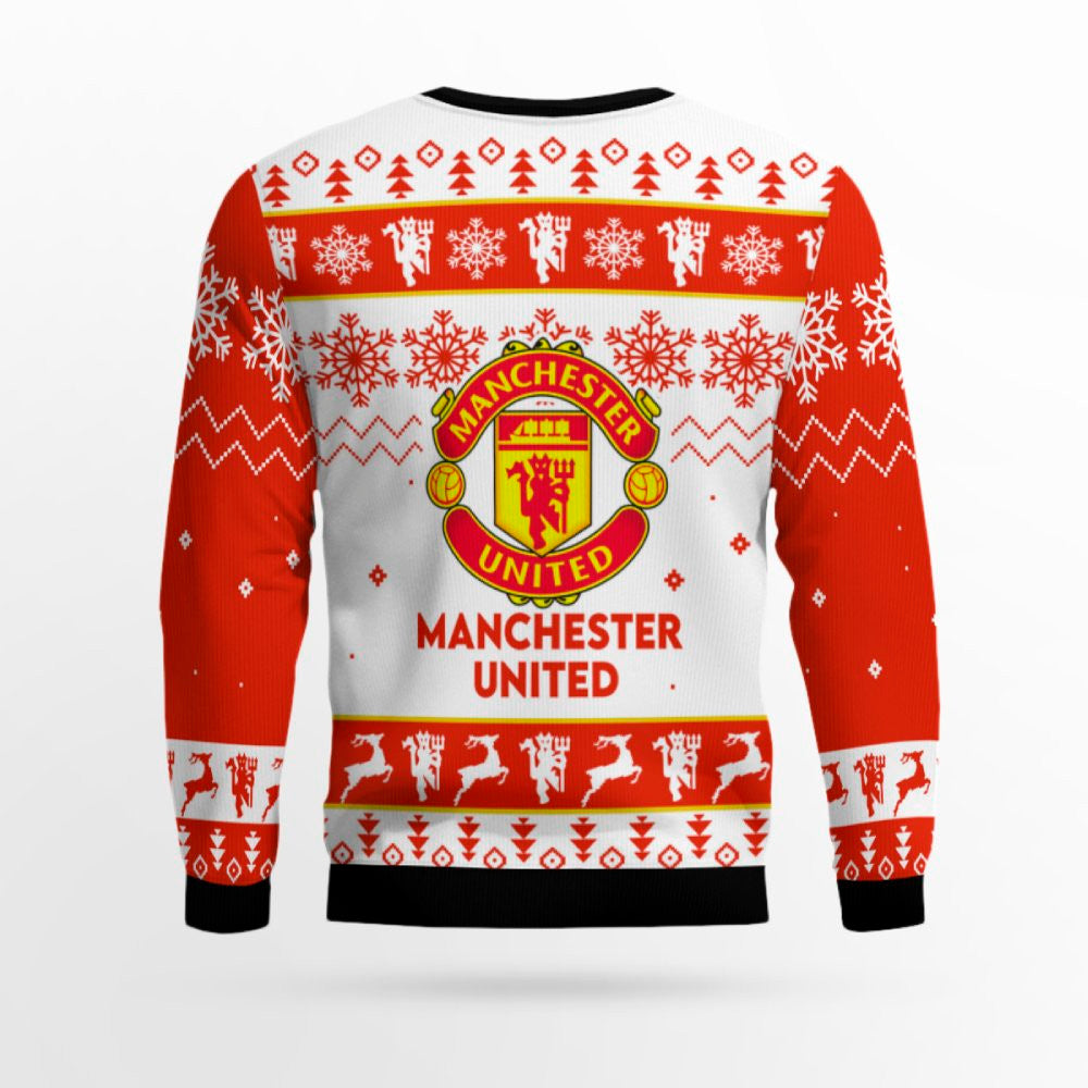 Manchester United Football Club Christmas Sweater 2025 – Moonbestprint