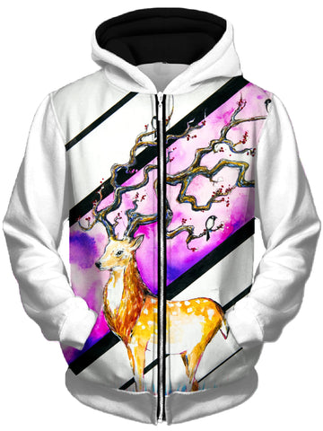 Alastor Unisex Zip-Up Hoodie -Moonbestprint