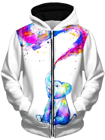 Spring Unisex Zip-Up Hoodie -Moonbestprint