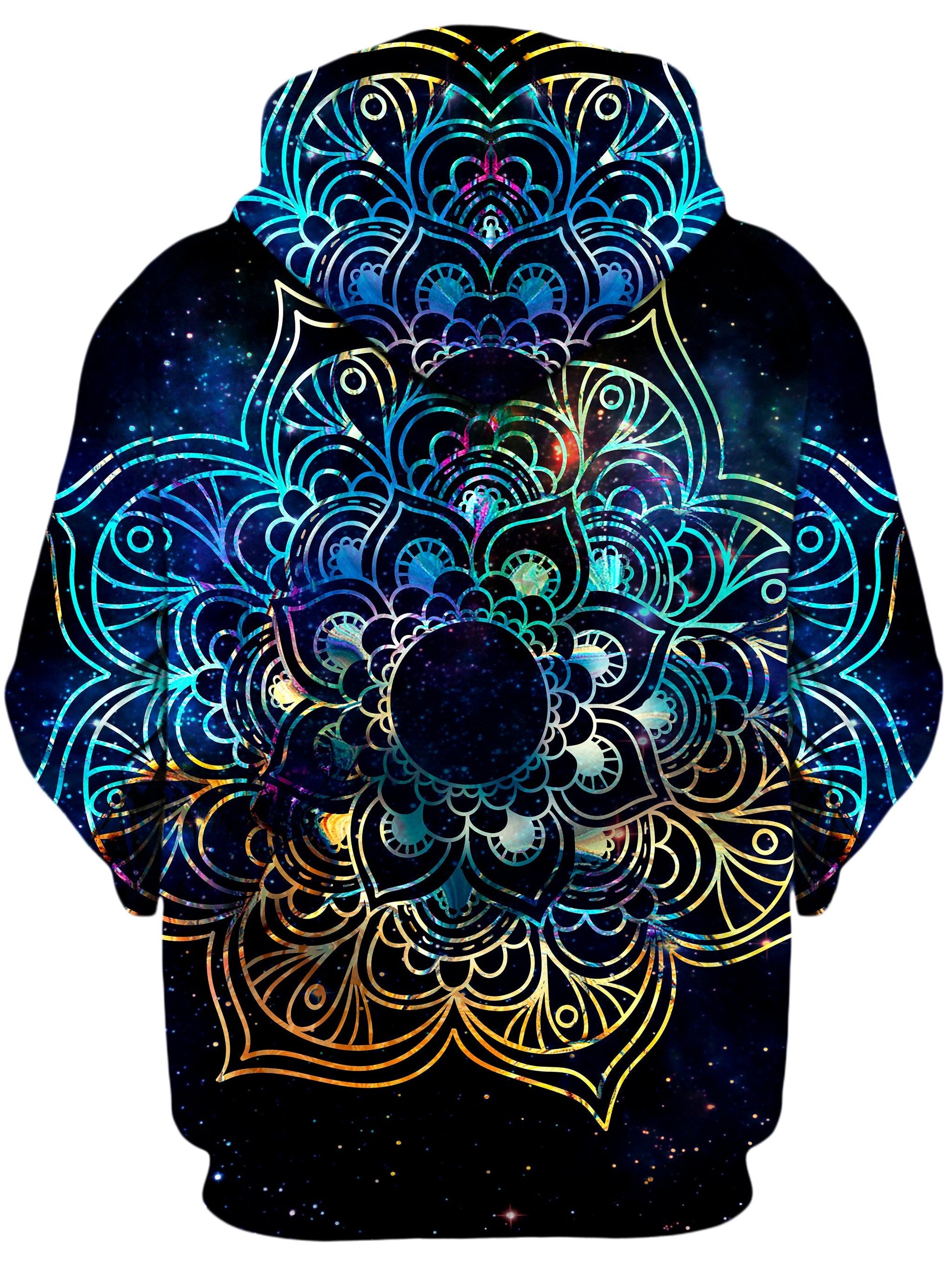 Galaxy Mandala Unisex Zip-Up Hoodie -Moonbestprint