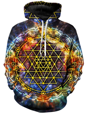 Yantra Mandala Unisex Hoodie -Moonbestprint