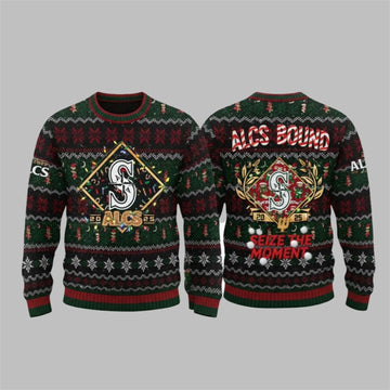 Mariners ALCS Bound 2026 Ugly Christmas Sweater - Moonbestprint