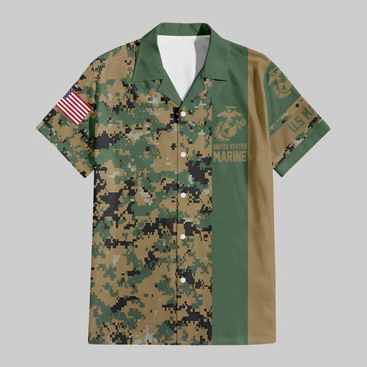 Marines 1775-2025 250th Anniversary Semper Fi Hawaiian Shirt - Moonbestprint