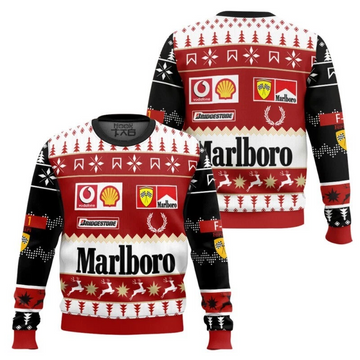 Marlboro Formula 1 Ugly Christmas Sweater 2025 – Moonbestprint
