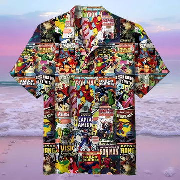 Marvel Comics Hawaiian Shirt – Moonbestprint