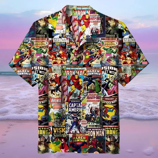 Marvel Comics Hawaiian Shirt – Moonbestprint