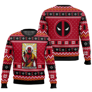 Marvel Jesus Deadpool Ugly Christmas Sweater – Moonbestprint