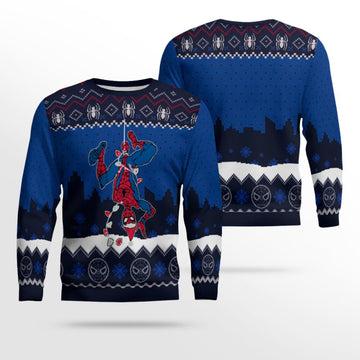 Marvel Spider-Man Holiday Ugly Christmas Sweater – Moonbestprint