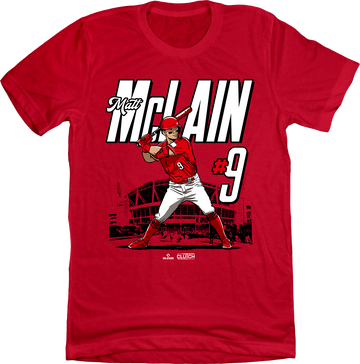 Matt McLain MLBPA Stadium T-shirt