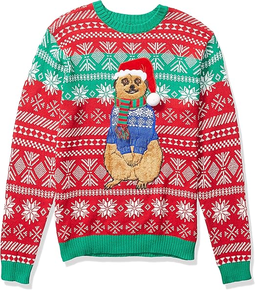 Meerkat Santa Christmas Ugly Sweater – Moonbestprint