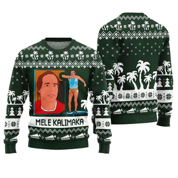 Mele Kalikimaka Funny Holiday Sweater - Moonbestprint