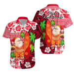 Mele Kalikimaka Hawaiian Shirt Christmas with Santa Claus – Moonbestprint