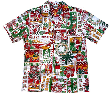Mele Kalikimaka Ho Ho Ho Aloha Christmas Hawaiian Shirt – Moonbestprint