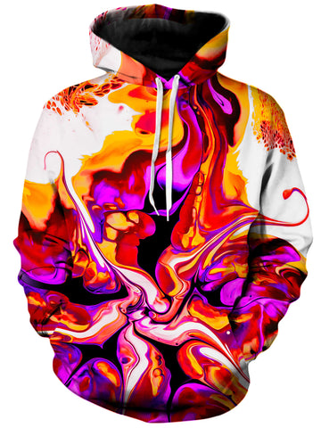 Melting Hibiscus Unisex Hoodie -Moonbestprint