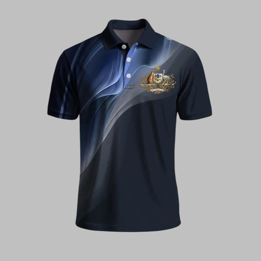 Men's Australian Kangaroo Textured Art Print Casual Shirt - Moonbestprint