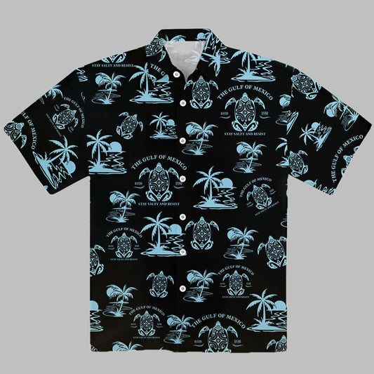 Gulf Of Mexico Hawaiian Shirt - Moonbestprint