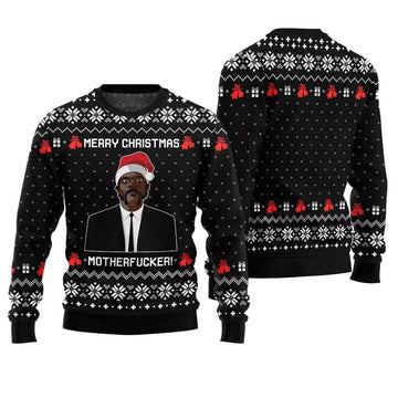 Merry Christmas Dirty Ugly Christmas Sweater - Moonbestprint
