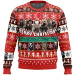 Merry Christmas Nightmares of Halloween Ugly Christmas Sweater – Moonbestprint