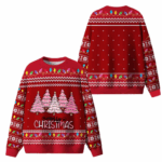 Merry Christmas Trees Ugly Christmas Sweater 2025 – Moonbestprint