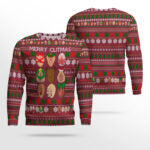 Merry Clitmas Vulva Ugly Christmas Sweater Maroon – Moonbestprint