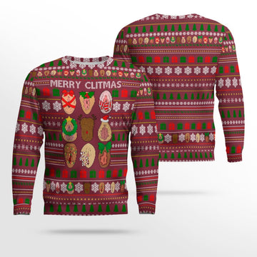 Merry Clitmas Vulva Ugly Christmas Sweater Maroon – Moonbestprint