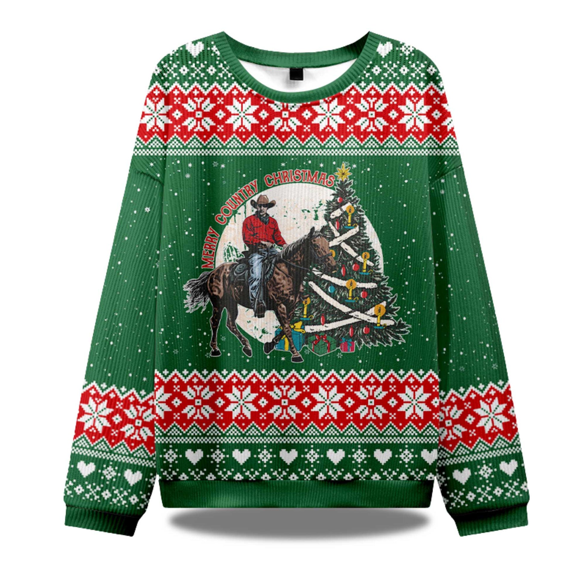 2026 Merry Country Christmas Ugly Sweater Moonbestprint