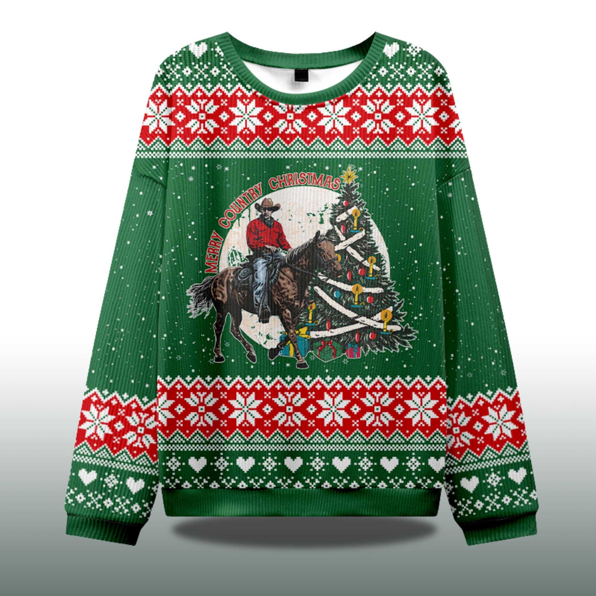 2026 Merry Country Christmas Ugly Sweater Moonbestprint