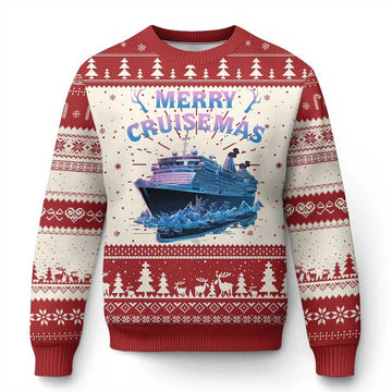 Merry Cruisemas Ugly Christmas Sweater - Moonbestprint