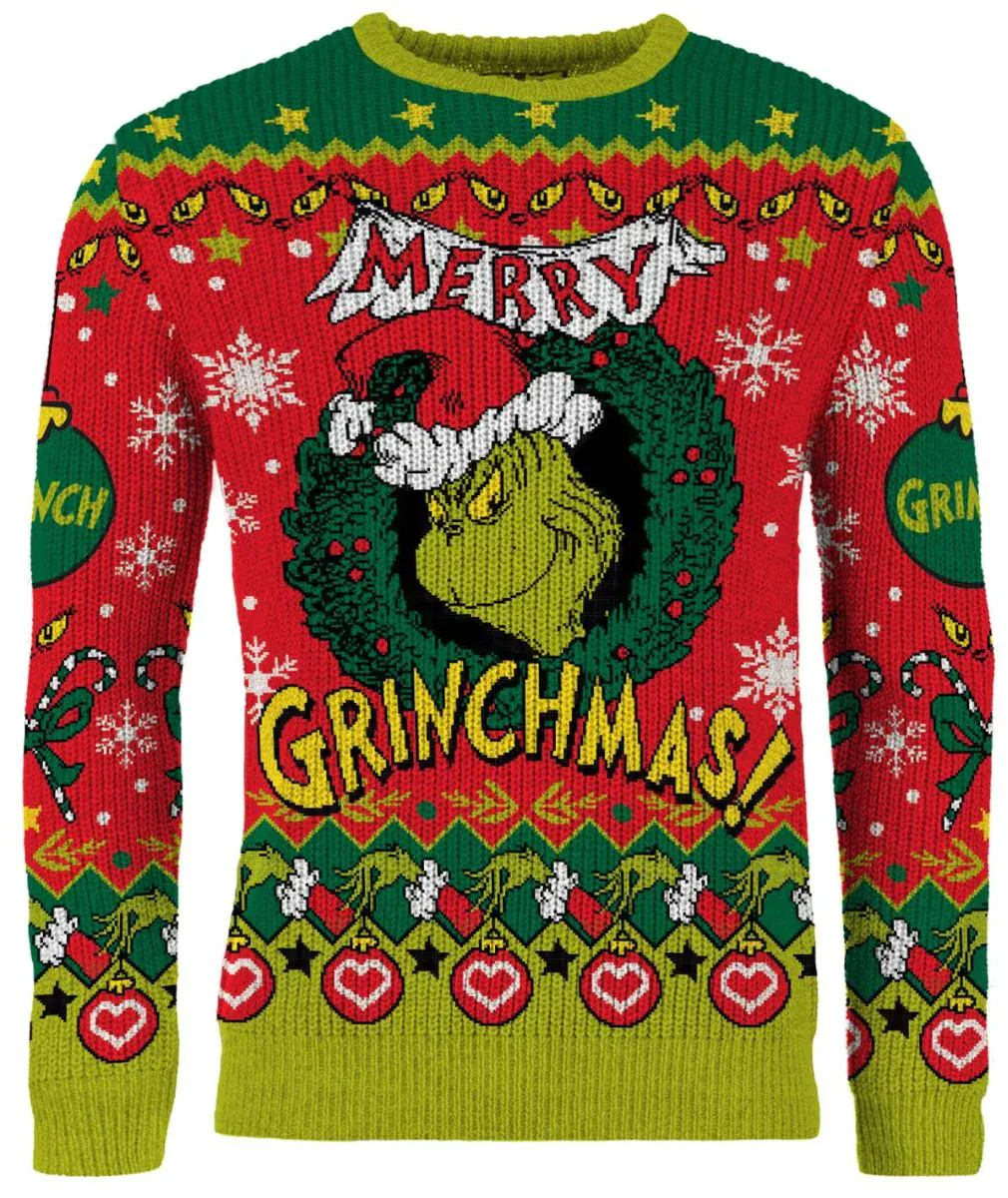 Merry Grinchmas! Ugly Christmas Sweater 2025 – Moonbestprint