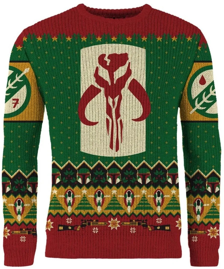 Merry Mandalorian Ugly Christmas Sweater – Moonbestprint