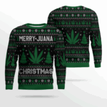 Merry Marijuana Ugly Christmas sweater – Moonbestprint