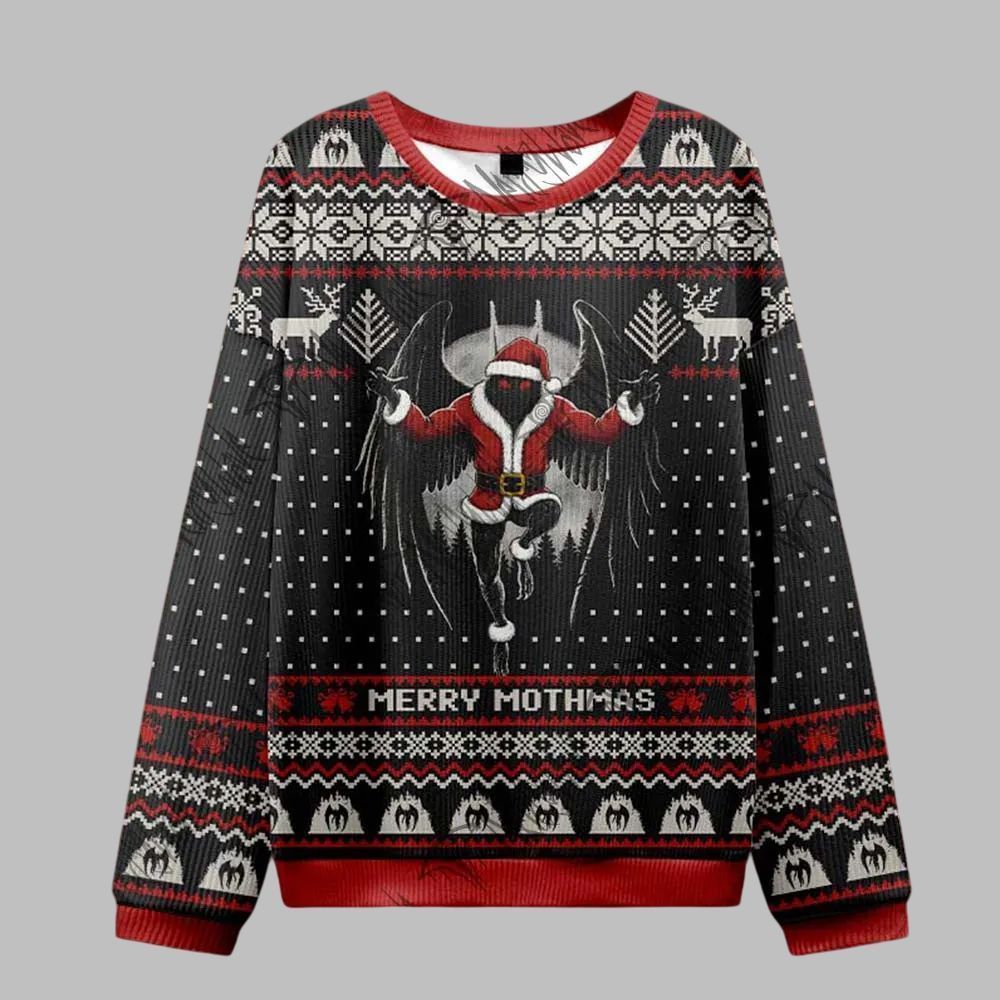 2026 Merry Mothmas Ugly Christmas Sweater - Moonbestprint