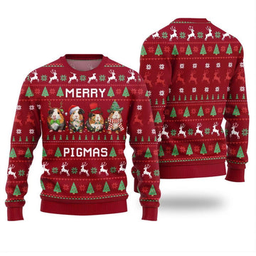 Merry Pigmas Ugly Christmas Sweater - Moonbestprint