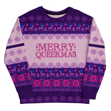 Merry Queermas Ugly Christmas Sweater 2025 – Moonbestprint