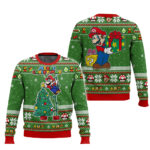 Merry Xmas Super Mario Ugly Christmas Sweater – Moonbestprint