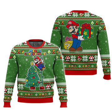 Merry Xmas Super Mario Ugly Christmas Sweater – Moonbestprint