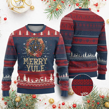 Merry Yule Ugly Christmas Sweater - Moonbestprint