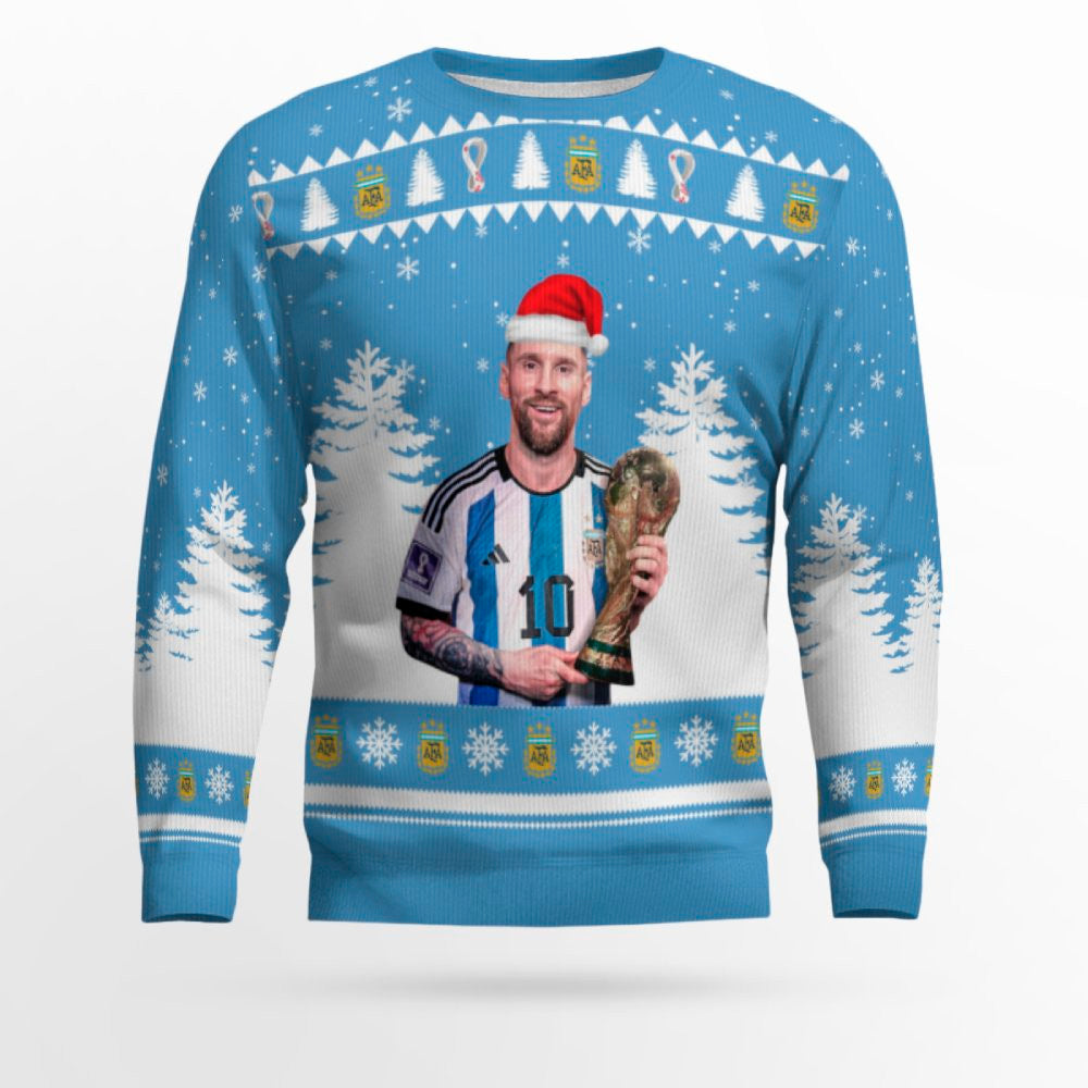 Messi Ugly Sweater – Moonbestprint