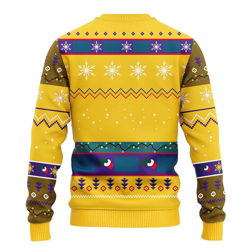 Miami Dolphins 12 Grinch Xmas Day Ugly Christmas Sweater, Grinch Xmas Sweater Moonbestprint