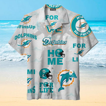 Miami Dolphins Limited Edition Hawaiian Shirt 4, NFL Hawaiian Shirt Moonbestprint