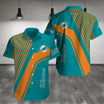 Miami Dolphins Limited Edition Hawaiian Shirt, NFL Hawaiian Shirt Moonbestprint