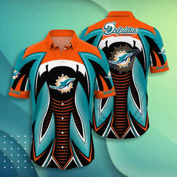 Miami Dolphins NFL Style Hot Hawaiian Shirt 3, NFL Hawaiian Shirt Moonbestprint