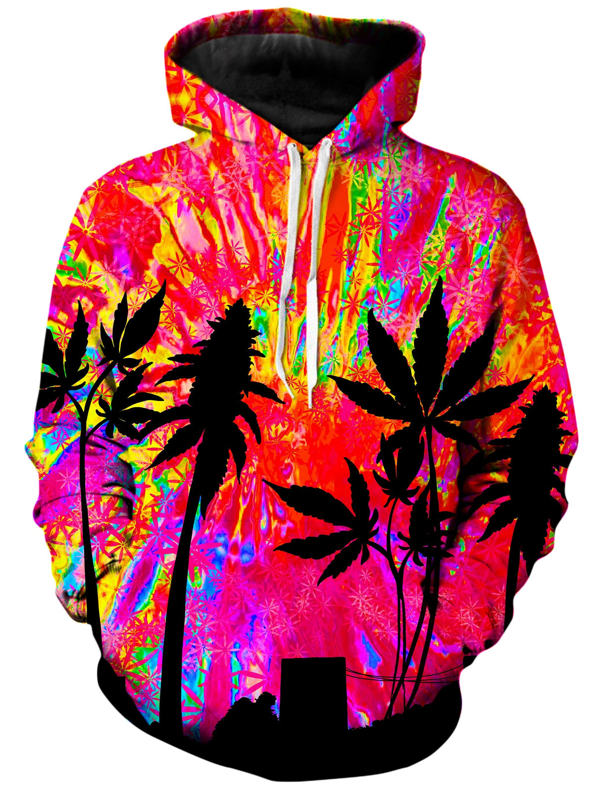 Miami Trees Unisex Hoodie -Moonbestprint