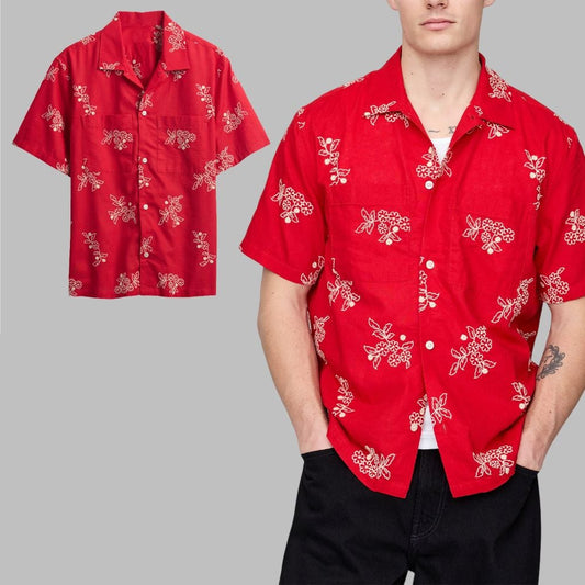 Michael Angarano Access Hollywood 2025 Hawaiian Shirt - Moonbestprint