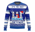 Michelob Ultra Christmas Wonderfultime For a Beer Ugly Sweater – Moonbestprint