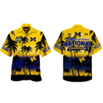 Michigan Wolverines 2026 NCAA Men's Basketball National Champions Hawaiian Shirt – Moonbestprint
