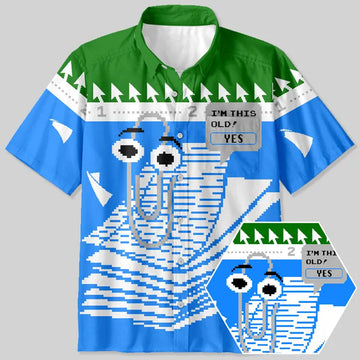 Microsoft Clippy 2026 Hawaiian Shirt – Moonbestprint