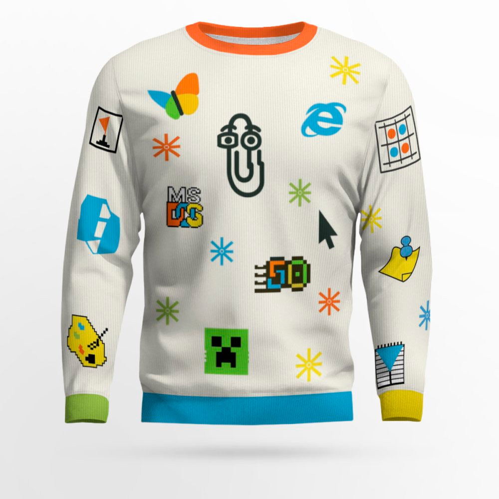 Microsoft Windows Ugly Christmas Sweater 2025 – Moonbestprint