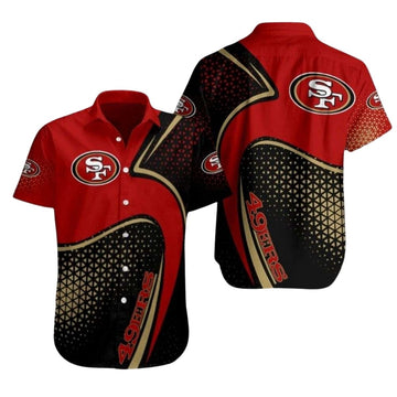 Midnight Rush 49ers Starry Night Style Hawaiian Shirt - Moonbestprint